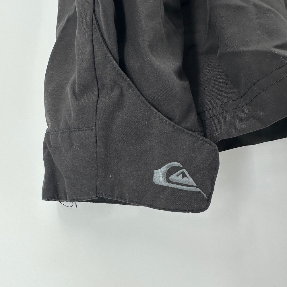 Y2K Quiksilver Mens‎ Full Zip Jacket Windbreaker Large Graphic Print Streetwear - Picture 12 of 14